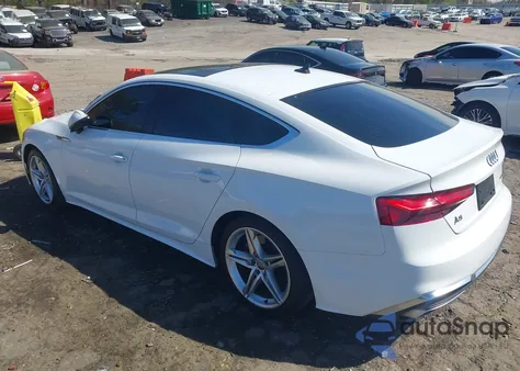 2021 Audi A5 Sportback Premium 45 Tfsi Quattro S Tronic from USA, damaged, VIN WAUDACF57MA016700